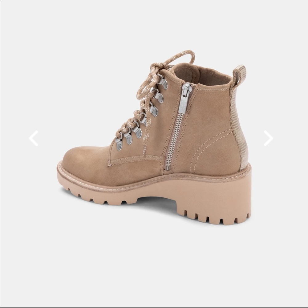 NEW Dolce Vita Huey Hiker Boot - Mushroom Nubuck 7.5 - Picture 9 of 9